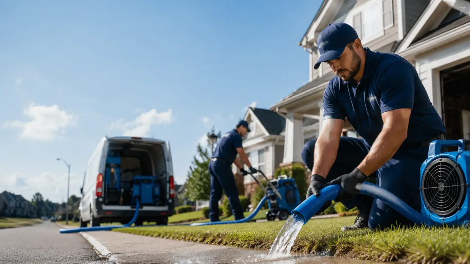 Flood Damage Restoration in Rising Sun, IN